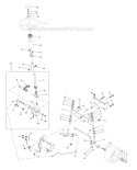 Page D Diagram and Parts List for WE14542L  Weed Eater Lawn Tractor